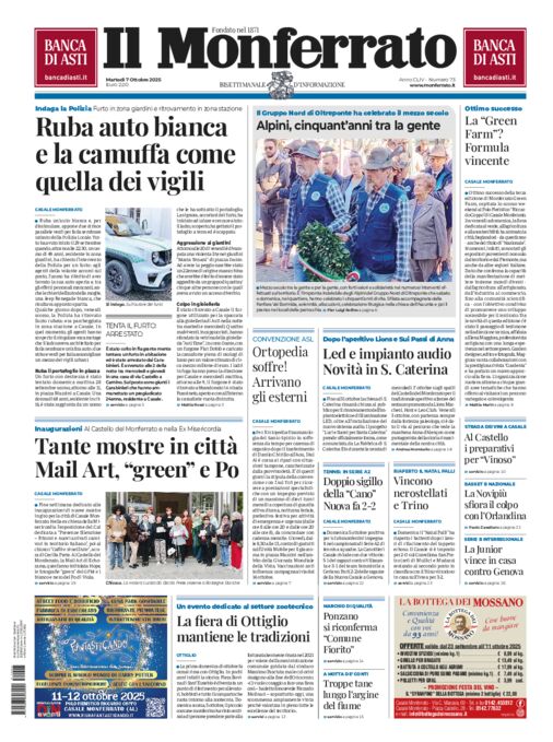 Il Monferrato - Edizione 73 del 07/10/2025